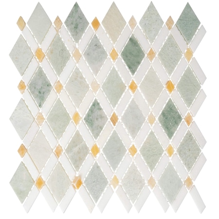 Andova Tiles ANDOVA TILES Victory 2" W x 3" L Novelty Mosaic Wall & Floor Tile ANDVIC585